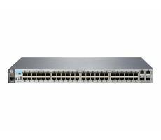 HP Aruba 2530 48 Switch / 48x 10|100 Mbps RJ45 portov / 2x Gigabit RJ45 porty / 2x Gigabit SFP porty / 1x Dual-personality
