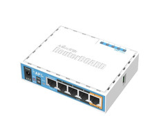 MikroTik RB952Ui-5ac2nD biela / RouterBOARD / 650 MHz / 64MB RAM / 5x LAN / hAP ac lite / RouterOS L4