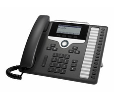 Cisco IP Phone 7861 čierna / Telefón VoIP / SIP / SRTP / 16 riadkov