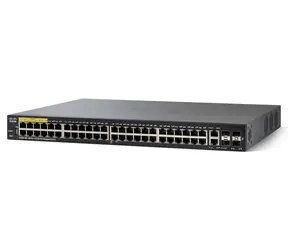 Cisco Small Business SF350-48P / 48x RJ-45 100M / PoE+ / 2x RJ-45 Gigabit / 2x Gigabit Combo SFP