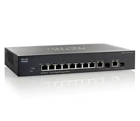 Cisco Small Business SG350-10/8 x 10/100/1000 + 2 x kombinácia Gigabit SFP