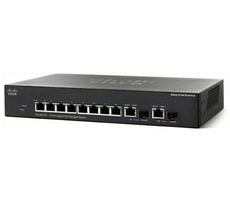 Cisco Small Business SG350-10P / 8 x 10/100/1000 (PoE+) + 2 x kombinácia Gigabit SFP
