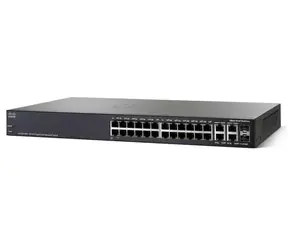 Cisco Small Business SG350-28P / 24 x 10/100/1000 (PoE+) + 2 x gigabitov SFP + 2 x kombinácia Gigabit SFP