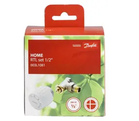 Danfoss sada termostatická pre podl. vykurovanie / DN 15 / priama