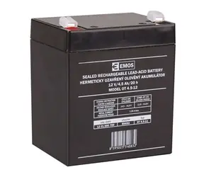 EMOS batéria SLA 12V 4.5 Ah / Faston 4.8 (187)