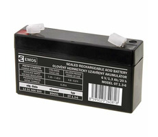 EMOS batéria SLA 6V 1.3 Ah / Faston 4.8 (187)