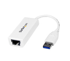 StarTech USB 3.0 adaptér biela / pre sieťové pripojenie / RJ45