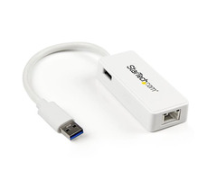 StarTech USB 3.0 adaptér NIC biela / pre sieťové pripojenie / RJ45 