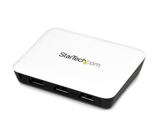 StarTech USB 3.0 adaptér NIC s Hubom biela / pre sieťové pripojenie / 3x USB 3.0 / USB 3.1 Gen 1 / RJ45 