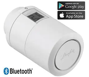 Danfoss Eco Bluetooth biela / inteligentná radiátorová termostatická hlavica