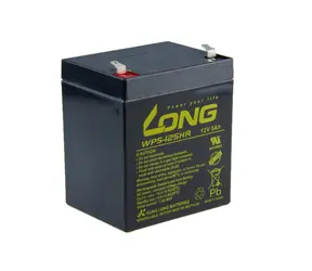 Long 12V 5Ah olovený akumulátor HighRate F1 (WP5-12SHR F1)