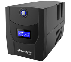 PowerWalker Basic VI 1500 STL / záložný zdroj UPS / 1500 VA / 900W / 4x FR / RJ-11 / RJ-45 / USB