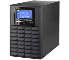 PowerWalker VFI 1000C LCD / záložný zdroj UPS / 1000 VA / 800 W / 3x IEC 13 / USB