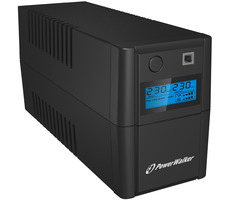 PowerWalker VI 850 SHL FR / záložný zdroj UPS / 850 VA / 480 W / 2x FR / RJ11 / USB