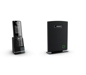 Snom M65 DECT/ Bezdrôtový IP telefón / LCD displej / 250 hodín pohotovostný režim