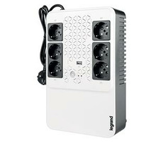 Legrand UPS Keor Multiplug 600VA FR / záložný zdroj UPS / 600 VA / 360 W / 6x FR / USB