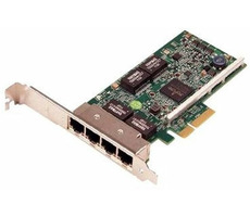 DELL Broadcom 5719 QP Full Height / 1GbE / 4-portová sieťová karta / 1 gigabit / PCIe