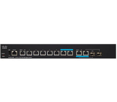 Cisco SG350-8PD / Gigabit Switch / 8-Port / 2x Combo Gbps / PoE / QoS / VLAN