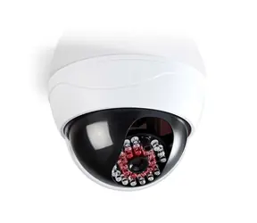 NEDIS DUMCD20WT - Atrapa Bezpečnostné Kamery Biela / Kamera s kopulovým krytom / IP44
