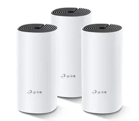 TP-LINK Deco M4 3-pack / WiFi systém MESH AC1200 / Dual-Band / 300 +867 MHz