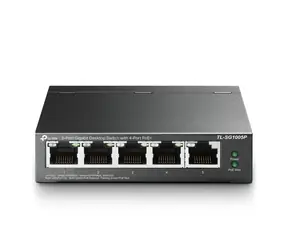 TP-LINK TL-SG1005P / Switch / 10 Gbps / 5x LAN / PoE