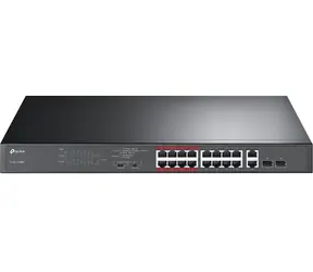 TP-LINK TL-SL1218MP / Switch / 10 | 100Mbps / 16x GLAN / 2xSFP / PoE+