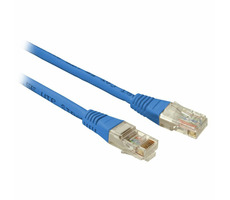 Solarix UTP CAT5E 1m non-snag proof modrá / Patch kábel / RJ45-RJ45