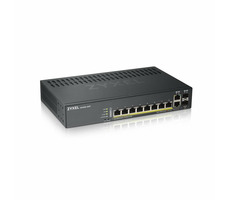 ZyXEL GS1920-8HPV2 / 10-Port Switch / 100 | 1000 Mbps / 2x kombo RJ-45 | SFP / PoE