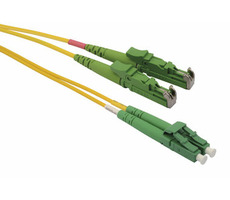 Solarix optický kábel E2000-LC APC 2m / Patch kábel / Singlemode / Duplex / OS