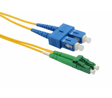 Solarix optický kábel SC-LC APC-UPC 2m / Patch kábel / Singlemode / Duplex / OS