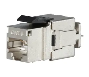 Solarix rýchlozarezávací keystone CAT6 STP / konektor RJ45 / tienený