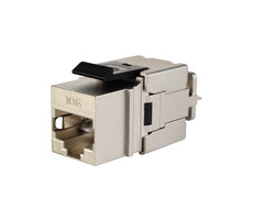 Solarix rýchlozarezávací keystone CAT6A STP / konektor RJ45 / tienený