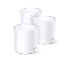 TP-LINK Deco X20 (3-pack) / Wi-Fi systém MESH AX1800 / 2.4 GHz - 574 Mbps / 5 GHz - 1201 Mbps / 2x GWAN | GLAN