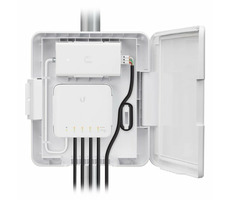 Ubiquiti USW Flex Utility / vonkajšia rozvodňa pre UniFi Switch Flex / PoE adaptér v balení