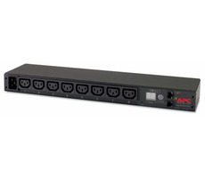 APC AP7821B / stojanová PDU s meraním / 1U / 230V / 16A / 8x IEC 320 C13 / 1x IEC-320 C20 (vstup)