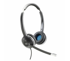 Cisco Headset 532 USB-A čierna / náhlavná súprava / obojstranné slúchadlo / mikrofón / USB-A Port
