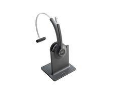 Cisco Headset 561 čierna + základná základňa / bezdrôtová náhlavná súprava / jednostranné slúchadlo / mikrofón / DECT