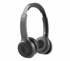Cisco Headset 730 čierna / bezdrôtová náhlavná súprava / Stereo / mikrofón / Bluetooth 5.0 / 3.5 mm jack / USB-A 