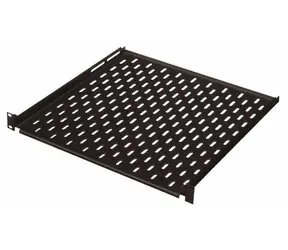 CONTEG Police ukladacie / 19" / 1U / RAL9005 / 450mm