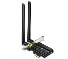 TP-LINK Archer TX50E / Wi-Fi PCI-E Adaptér AX3000 / 2.4GHz 574Mbps / 5GHz 2402Mbps / Bluetooth