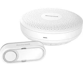 Honeywell DCR311S biela / bezdrôtový zvonček / 150 m / 4 melódie