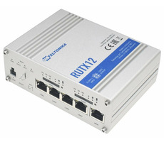 Teltonika RUTX12 / Router / LAN &amp; Wi-Fi &amp; LTE / 802.11ac / 867Mbs / (2.4 GHz &amp; 5 GHz)