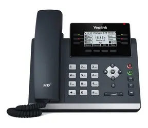 Yealink SIP-T42U / IP telefón / 6x SIP účet / LCD 2.7" / 2x RJ45 / POE / Opus HD kodek / 15 programovateľných tlačidiel