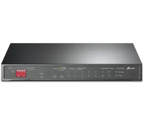 TP-LINK TL-SG1210MP / 10-port Switch / 9-Port Gigabit PoE+ / 1 Gigabit RJ45-SFP