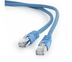 Gembird PP6A-LSZHCU-B CAT6A SFTP 1 m modrá / Patch kábel / RJ45-RJ45