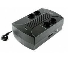 Gembird EG-UPS-001 / UPS / 650 VA / 390 W / 4x Schuko / 1x IEC C13 (vstup)