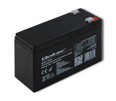 Qoltec 53031 Batéria AGM 12V 9Ah max.90A