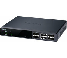 QNAP QSW-M804-4C / Desktop Switch / 4x 10GbE SFP+ / 8 x 10GbE SFP+ &amp; RJ45 kombo / Qos / VLAN