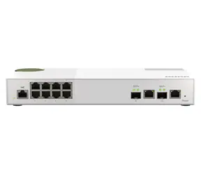 QNAP QSW-M2108-2C / Desktop Switch / 8x 2.5GbE + 2x SFP+ combo / Qos / VLAN / dopredaj