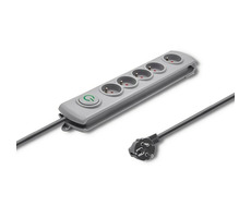 Qoltec 50272 Prepätová ochrana (5 zásuviek) / 3 m